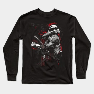 michael jordan black art Long Sleeve T-Shirt